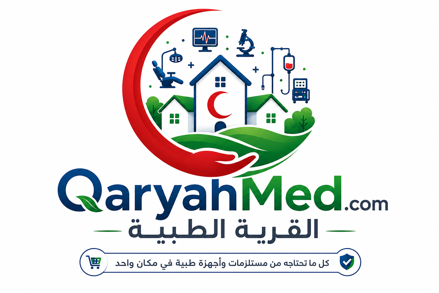 شعار QaryahMed القرية الطبية